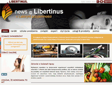 Tablet Screenshot of libertinus.pl